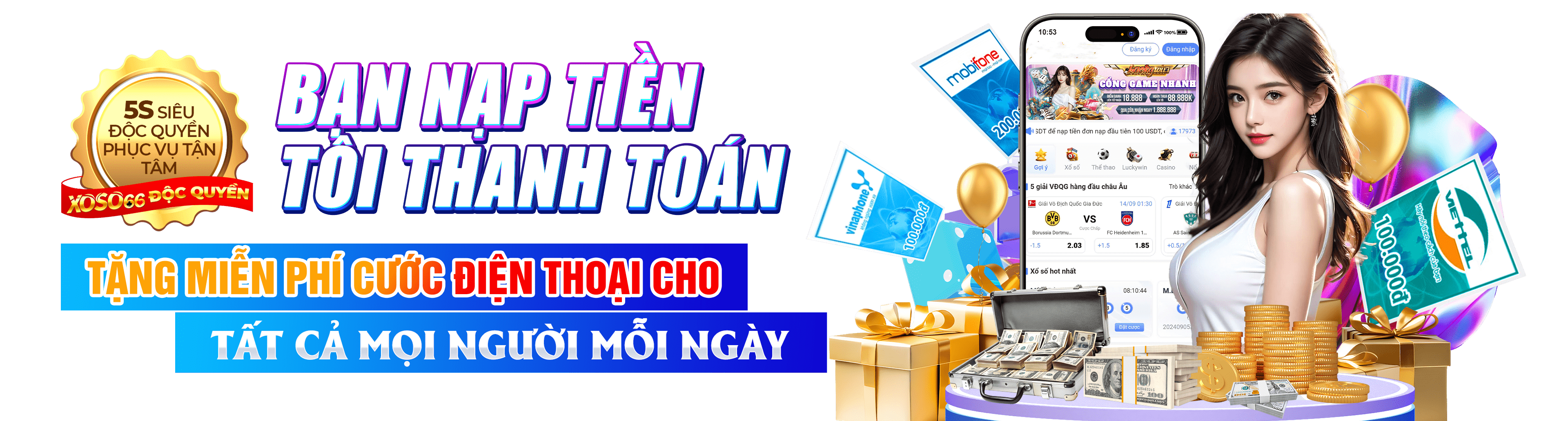 Hình ảnh quảng cáo của 42win hiển thị nền tảng và các lợi ích